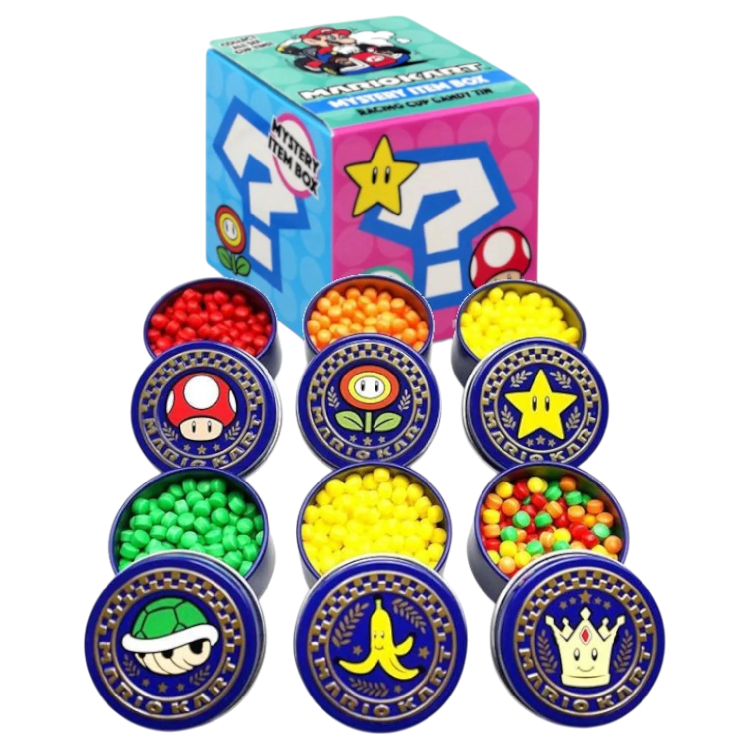 Mario Kart Mystery Candy Tin - 0.7oz (19.8g)