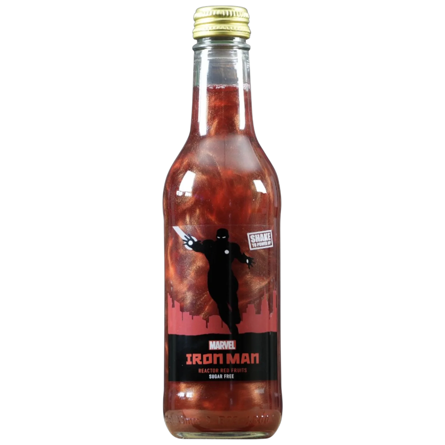 Marvel Iron Man Reactor Red Fruits Super Potion (Sugar Free) - 11.2fl.oz (330ml)