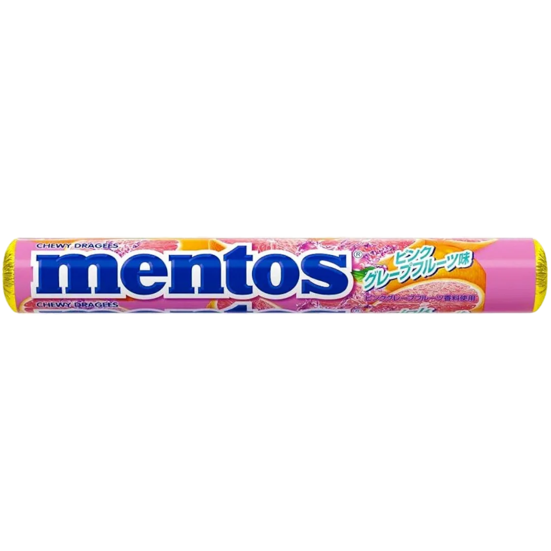 Mentos Pink Grapefruit (Japan) - 1.3oz (37.5g)