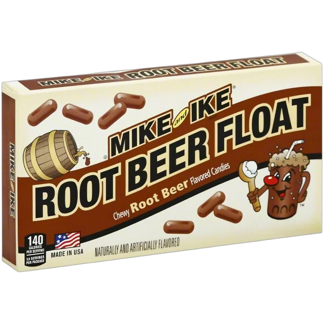 Mike & Ike Root Beer Float Theatre Box (Limited Edition) - 4.25oz (120g)
