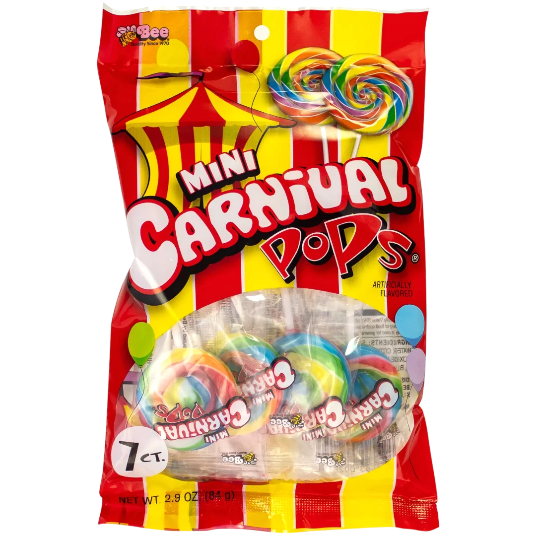Mini Carnival Pops Peg Bag - 2.9oz (84g)