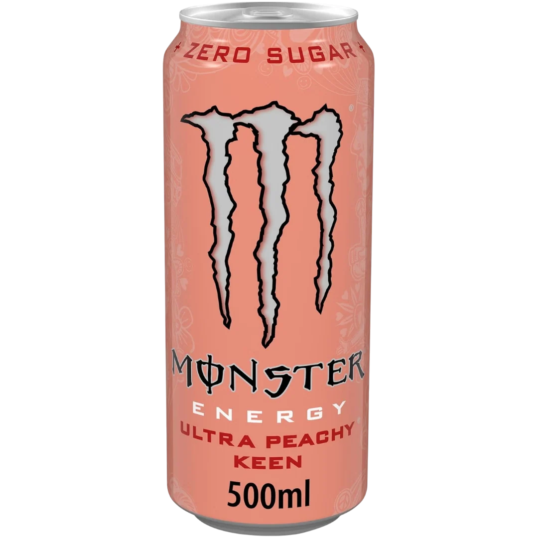 Monster Ultra Peachy Keen - 16.9fl.oz (500ml)