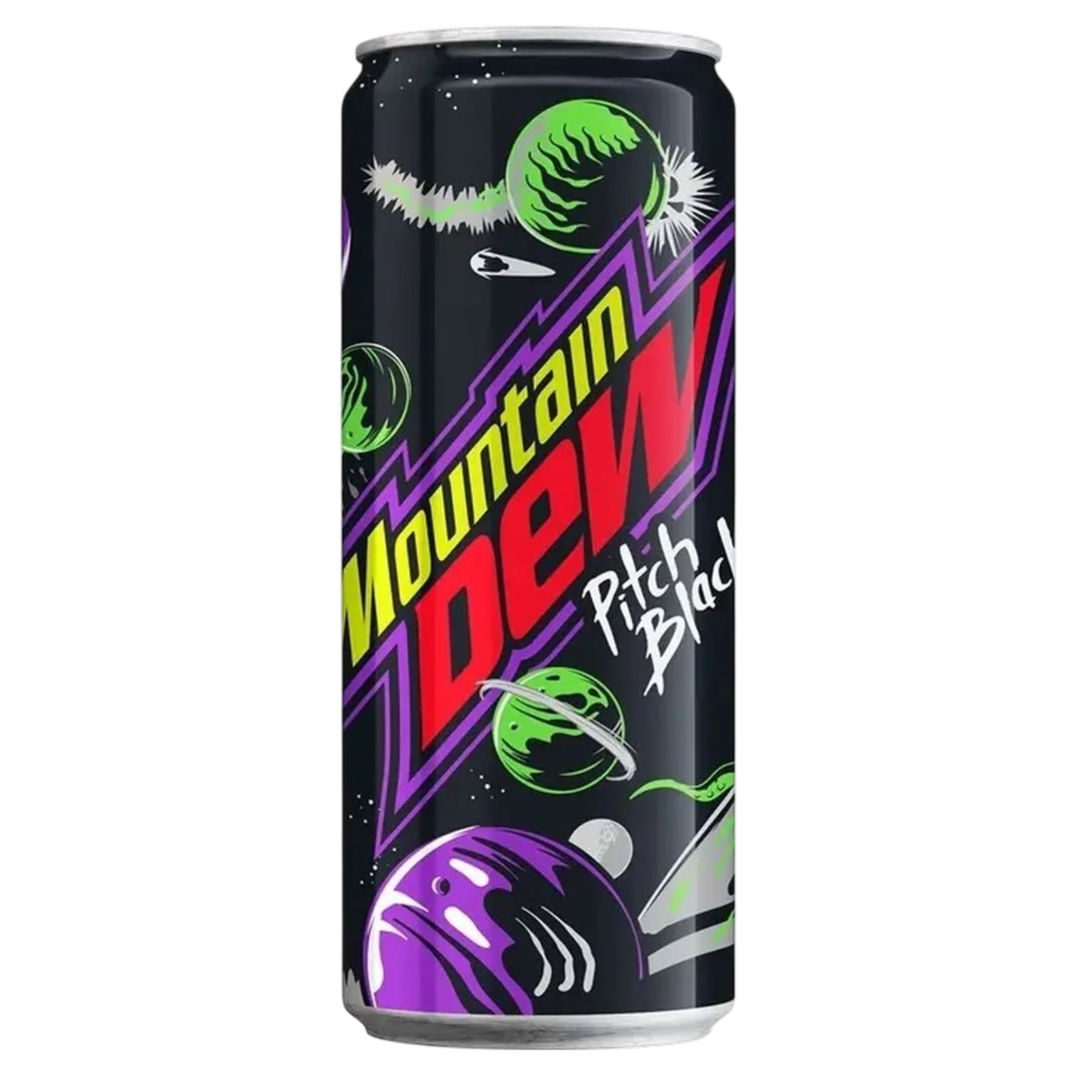 Mountain Dew Pitch Black Slim Can - 11.6fl.oz (330ml)