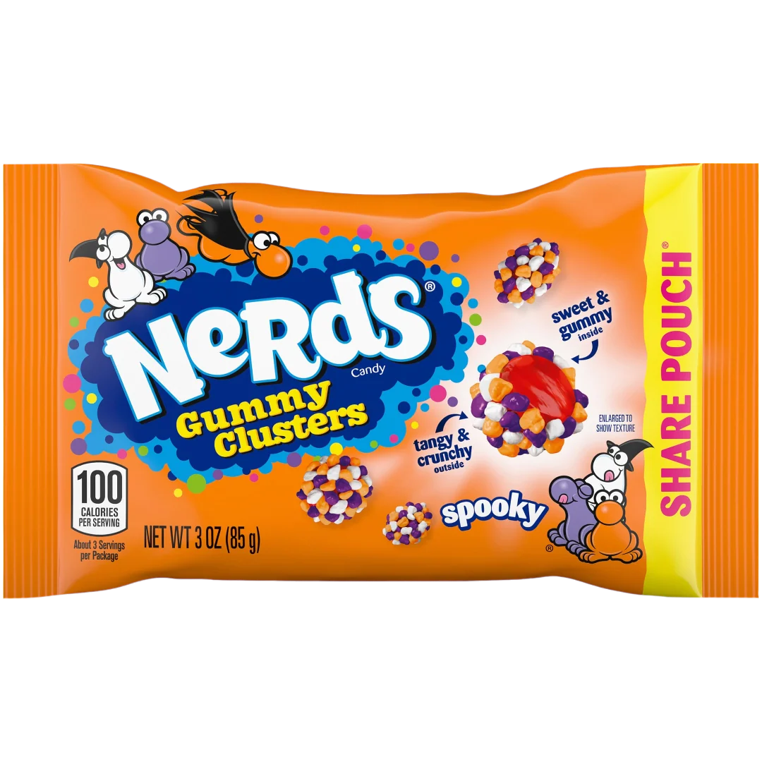 Nerds Spooky Gummy Clusters (Halloween Limited Edition) - 3oz (85g)