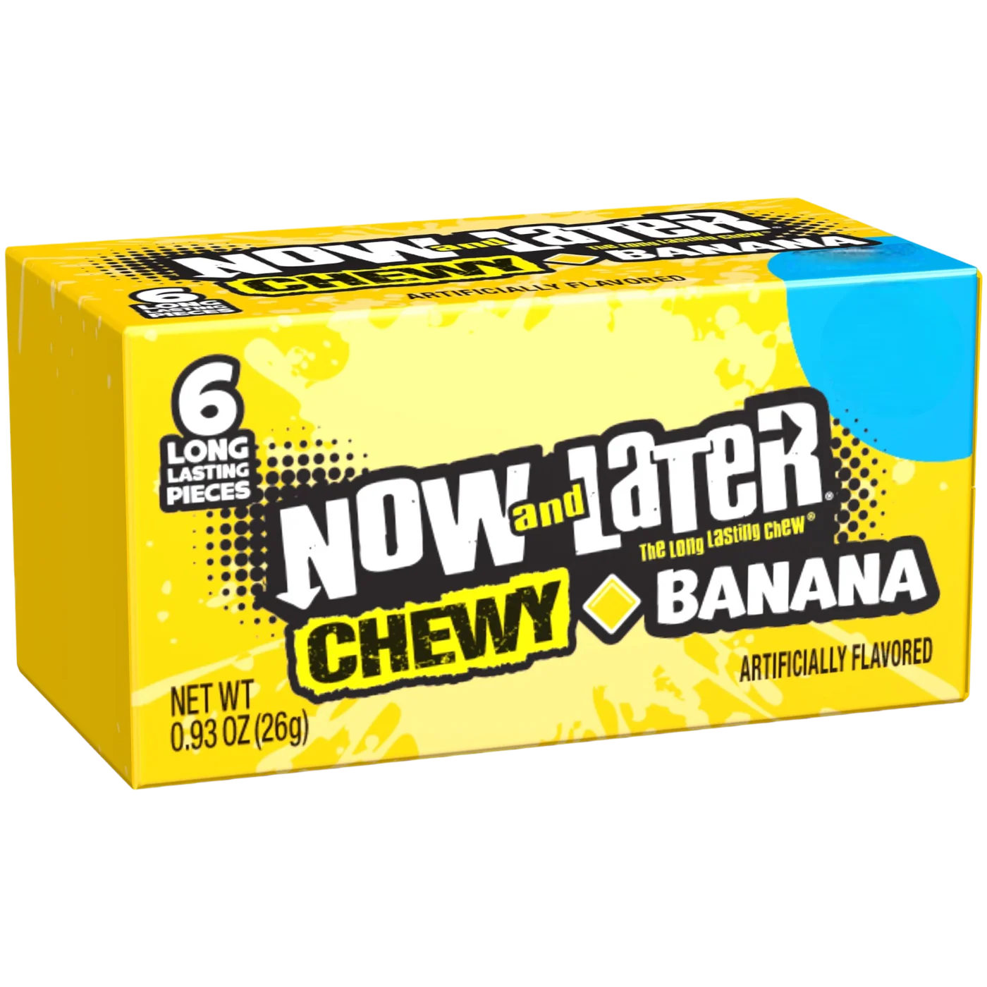 Now & Later 6 Piece Banana Candy - 0.93oz (26g)