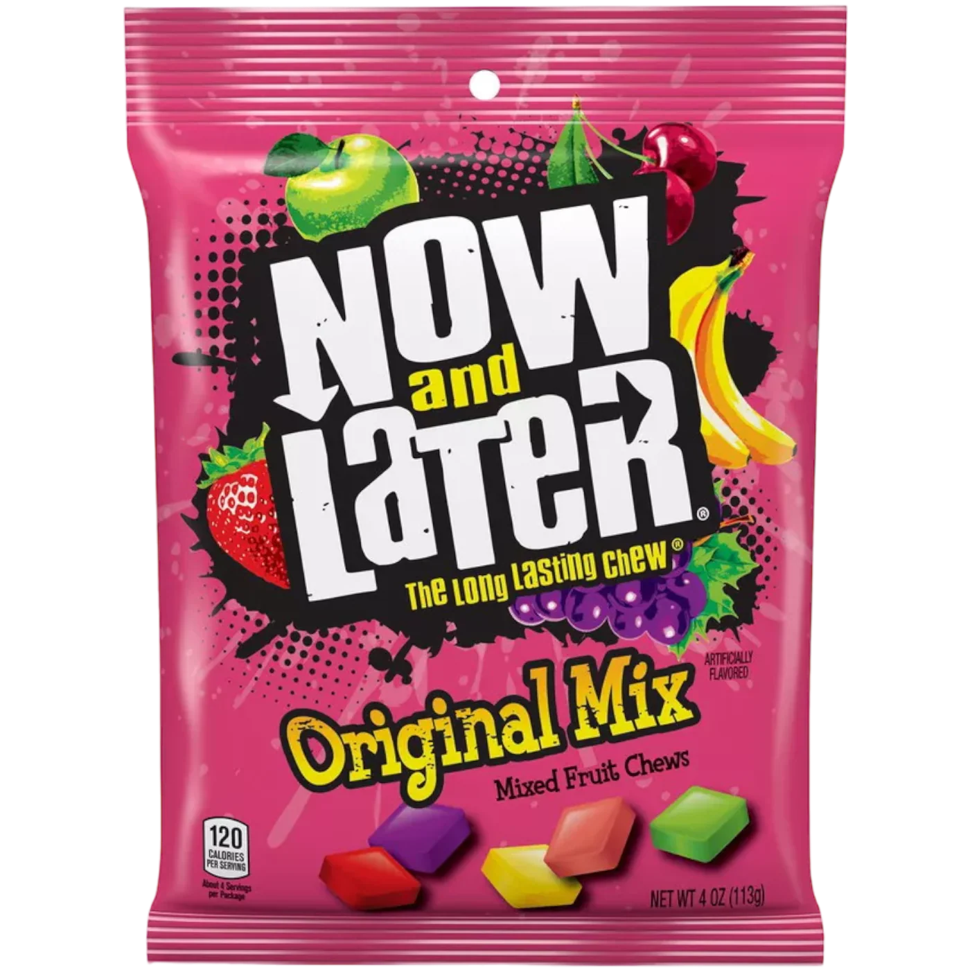 Now & Later Original Mix Peg Bag - 4oz (113g)