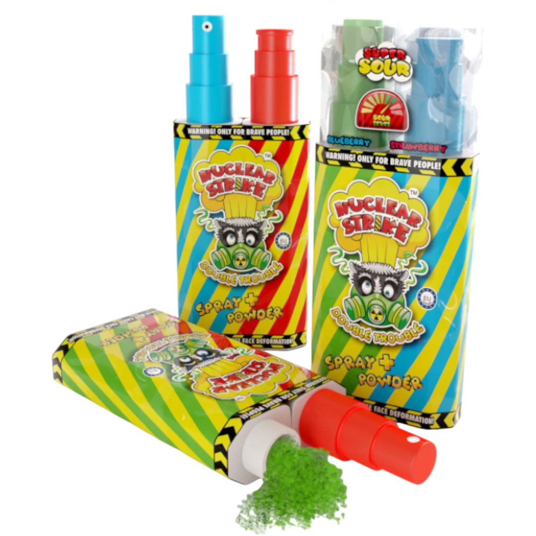 Nuclear Strike Double Trouble Spray & Powder - 0.71oz (20g)