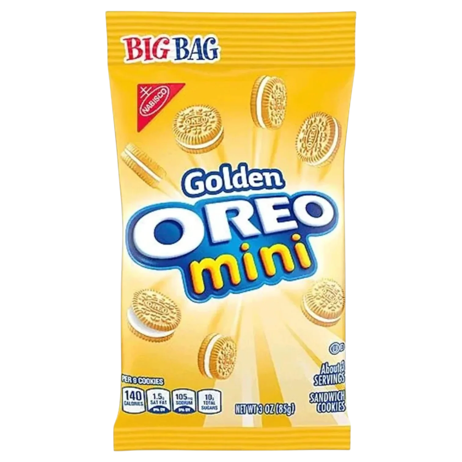 Oreo Golden Minis Big Bag - 3oz (85g)