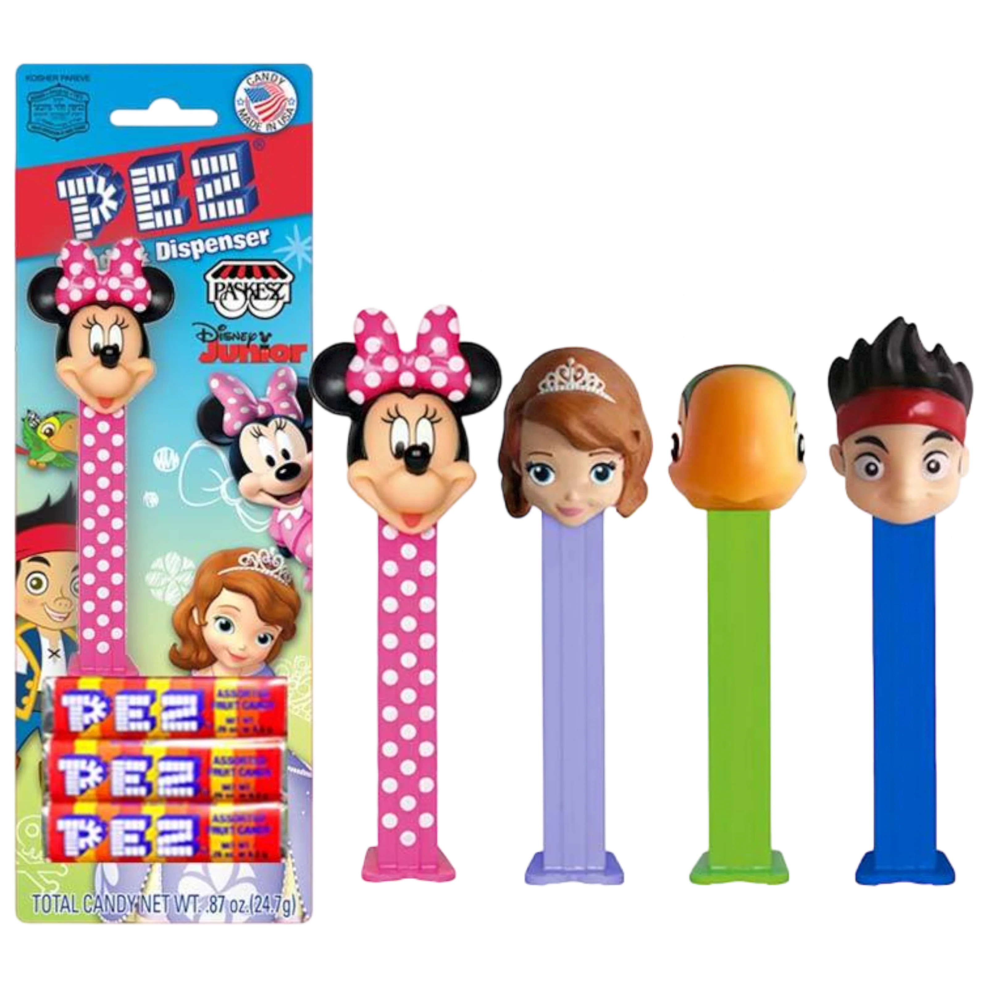 Pez Disney Junior Blister Pack - 0.87oz (24.7g)
