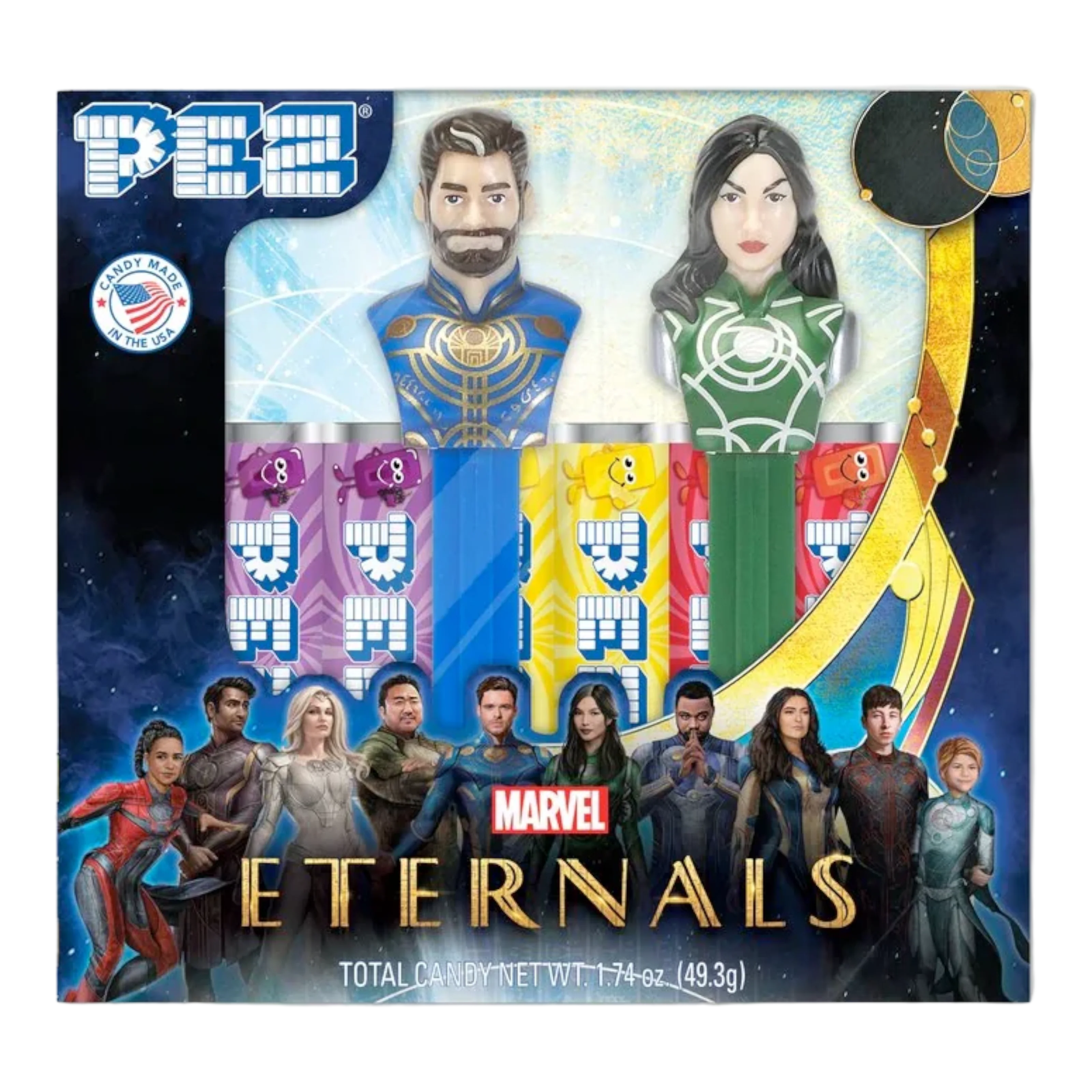 Pez Marvel Eternals Twin Pack - 1.73oz (49.3g) - Image 3
