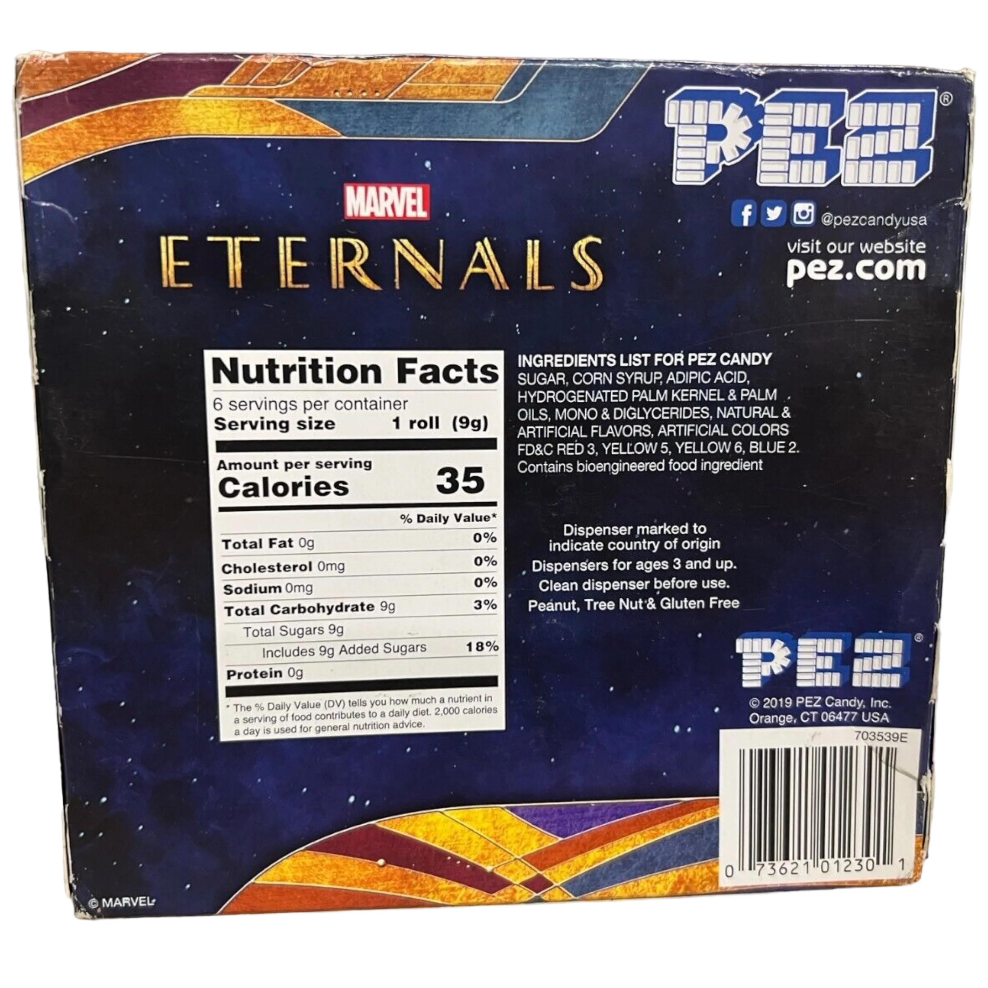 Pez Marvel Eternals Twin Pack - 1.73oz (49.3g) - Image 4