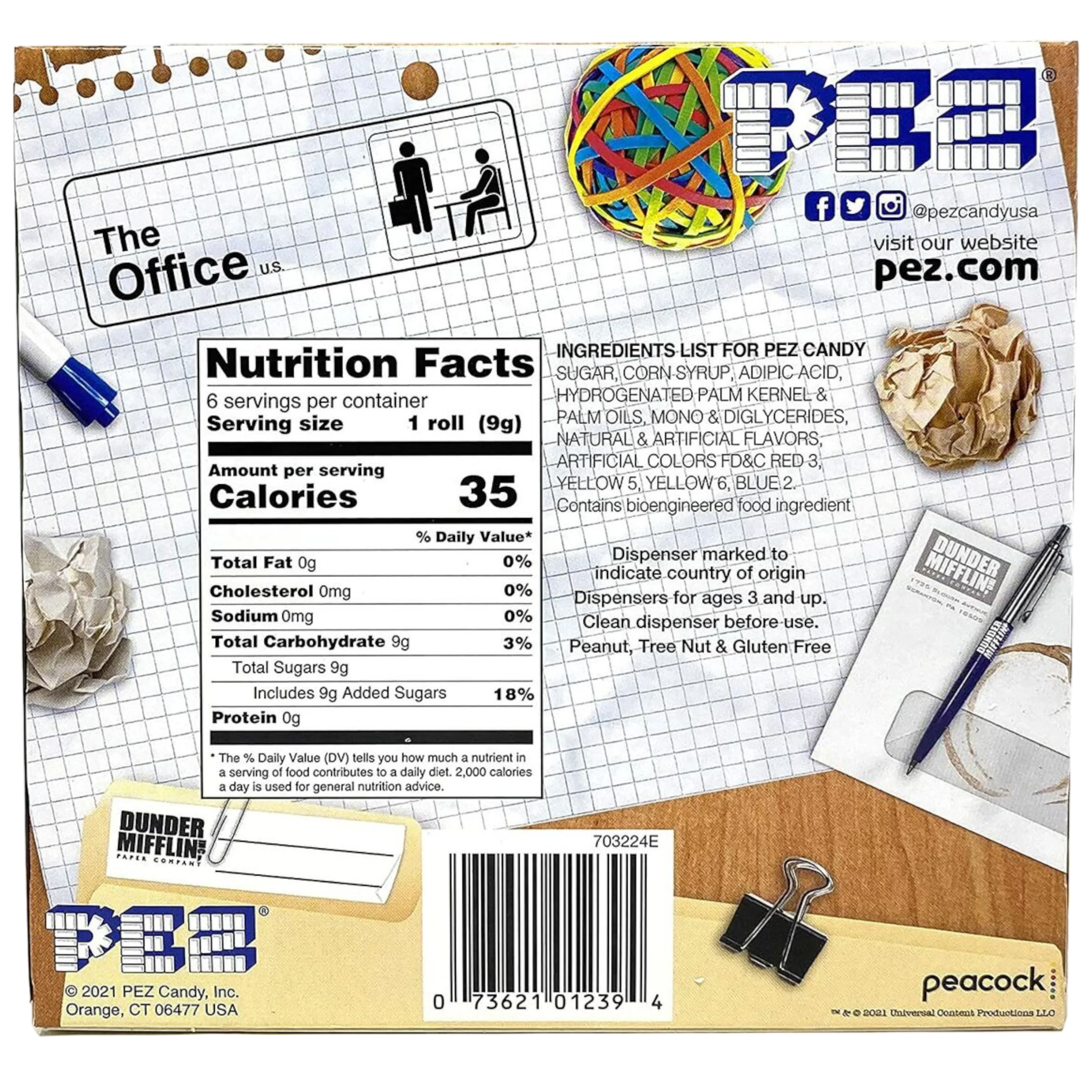 PEZ The Office Gift Set - 1.74oz (49.3g) - Image 3
