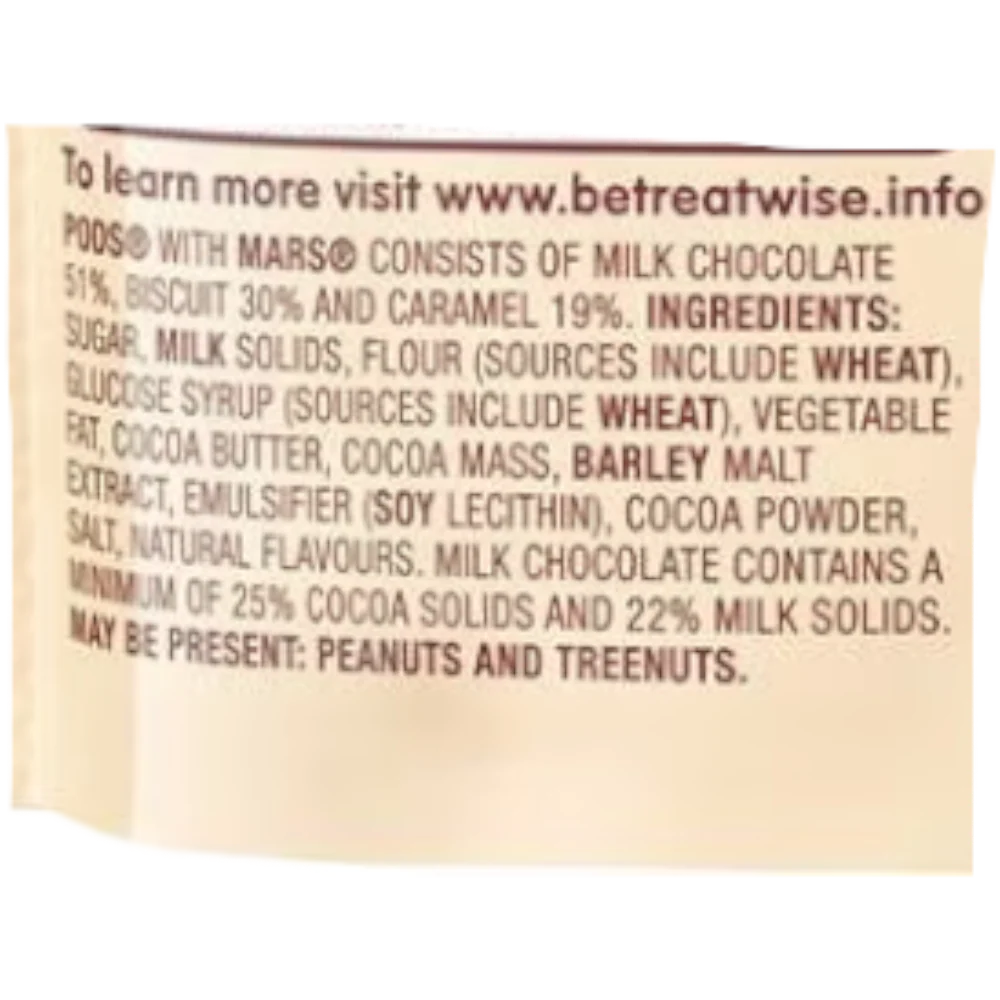 Pods Mars Snack & Share Party Bag (Australia) - 5.6oz (160g) - Image 2