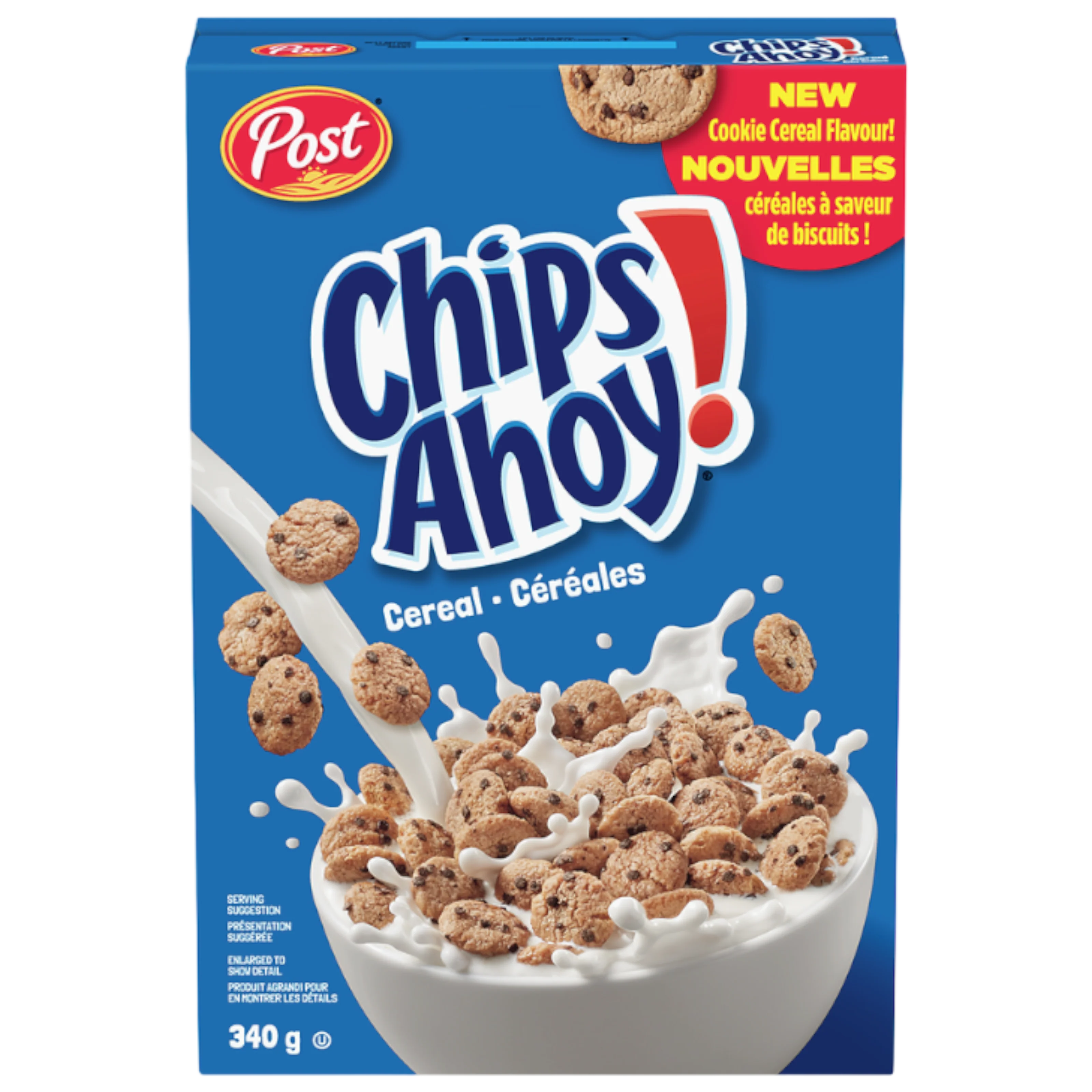 Post Chips Ahoy! Cereal - 12oz (340g)