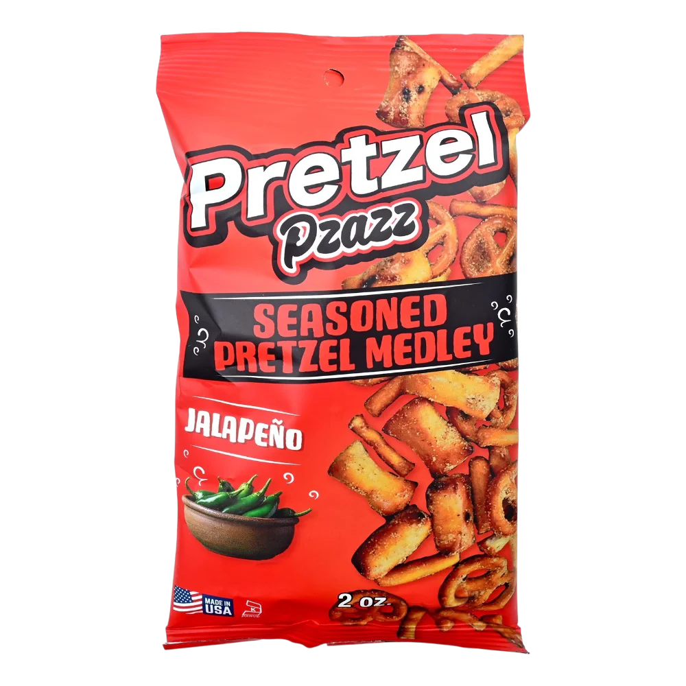 Pretzel Pzazz Jalapeno 2oz (57g)
