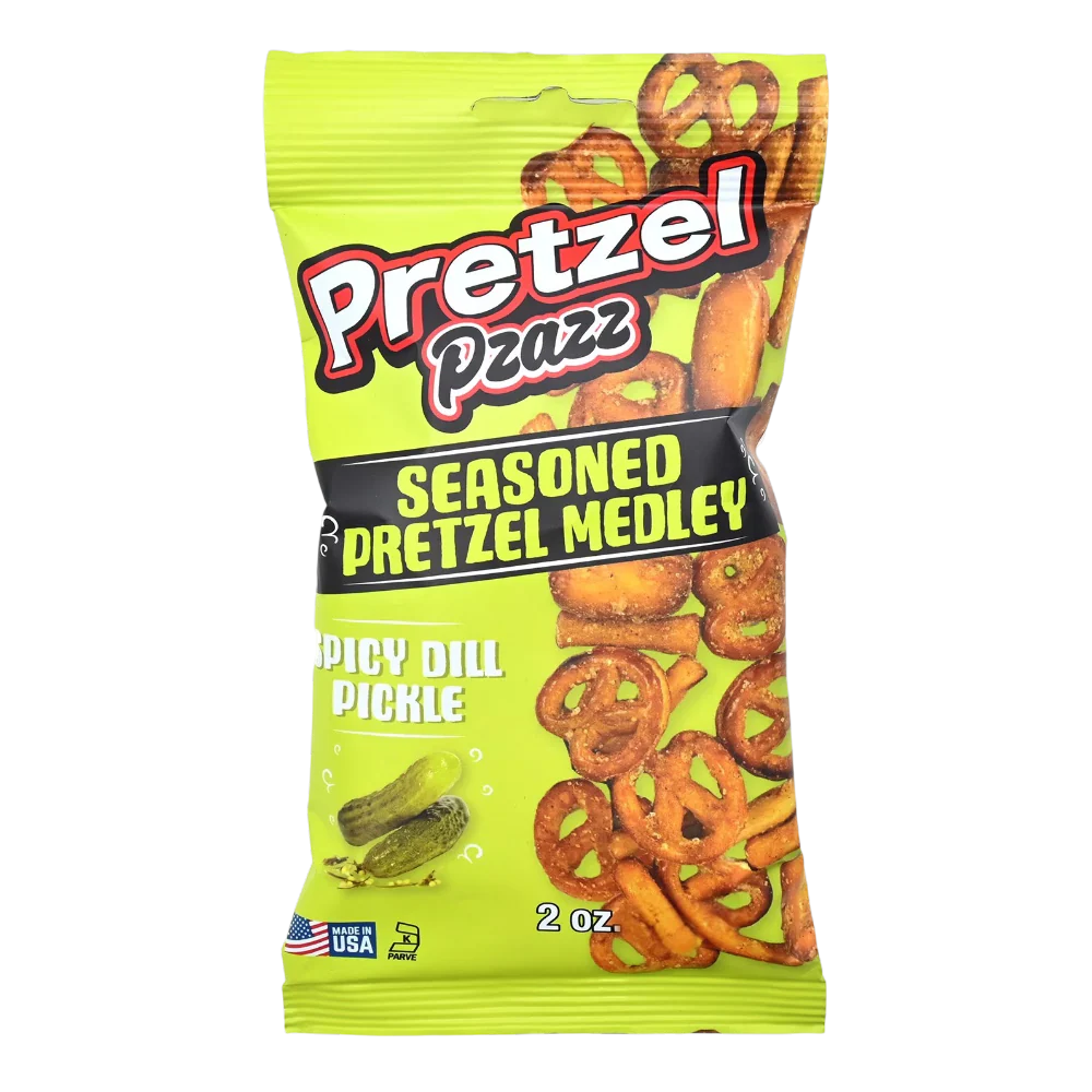 Pretzel Pzazz Spicy Dill Pickle 2oz (57g)