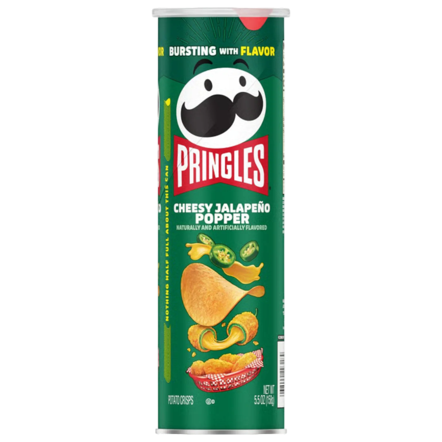 Pringles Cheesy Jalapeno Popper - 5.5oz (156g)