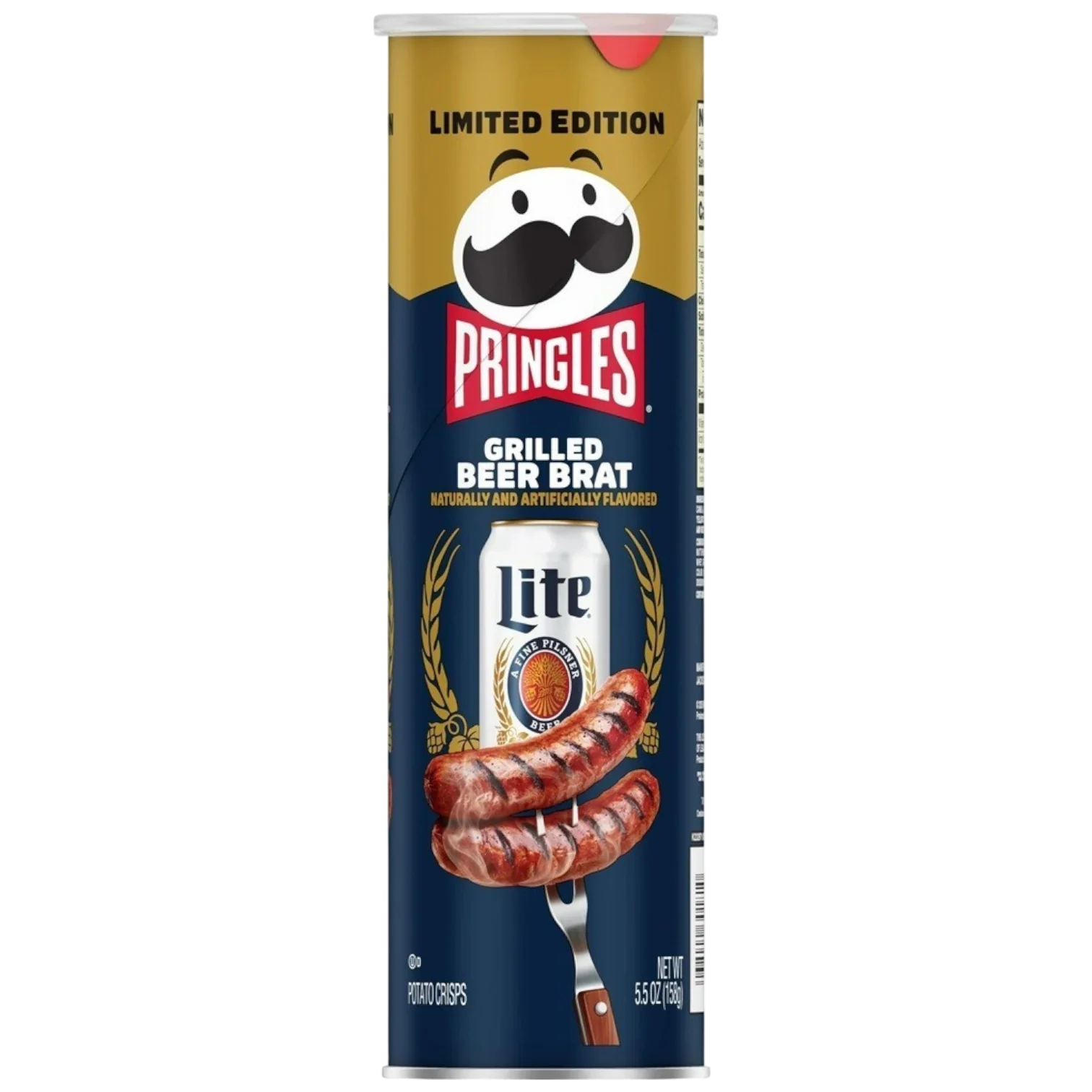 Pringles Grilled Beer Brat - 5.5oz (156g)