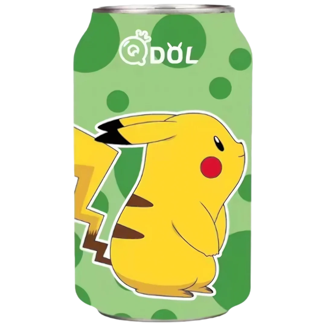 QDOL Pokemon Lime Flavour Sparkling Water - 11.1fl.oz (330ml)