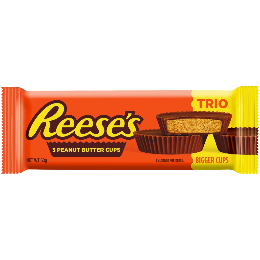 Reese's Peanut Butter Cups Trio (3 Cups) - 2.2oz (63g)