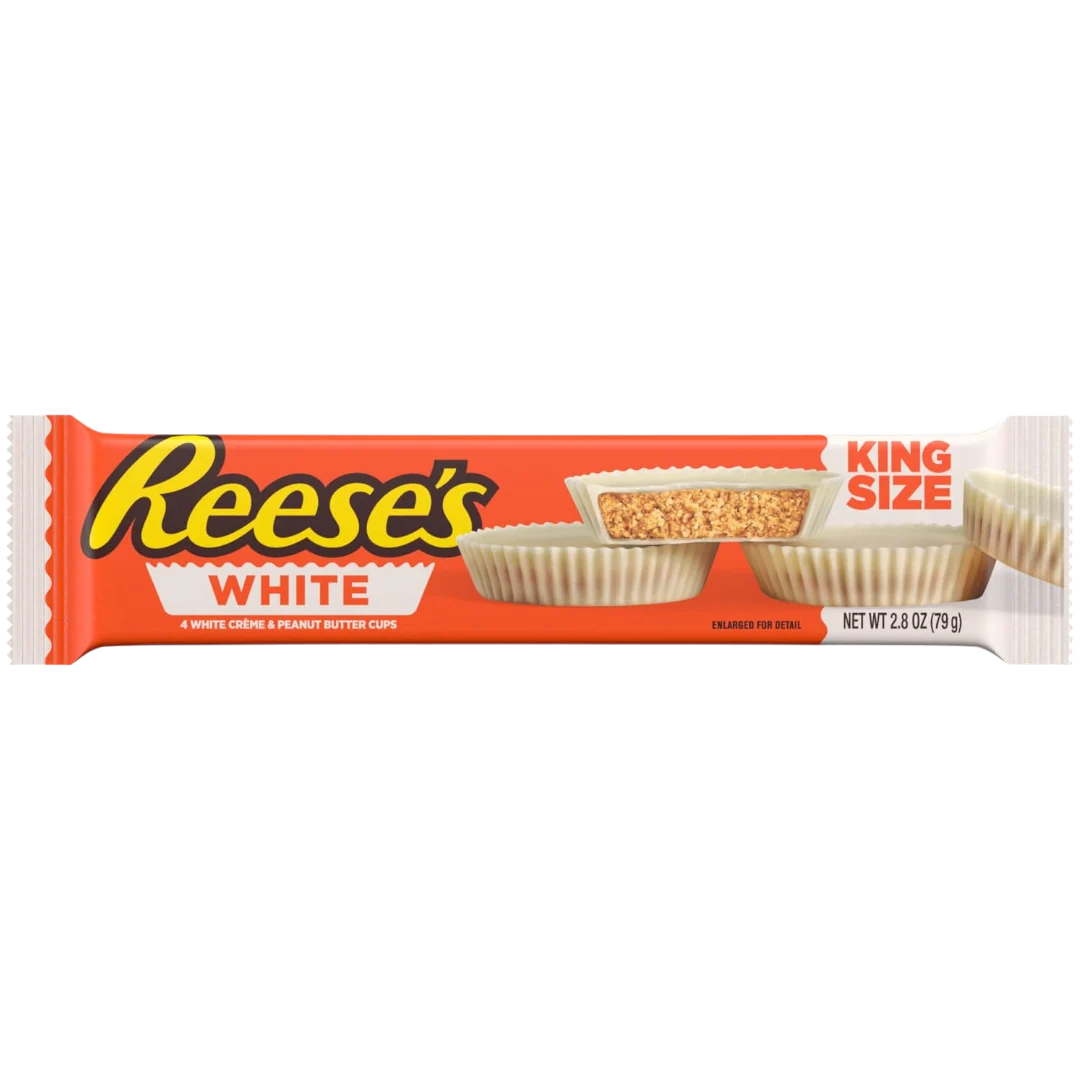 Reese's White Peanut Butter Cups King Size - 2.8oz (79g)