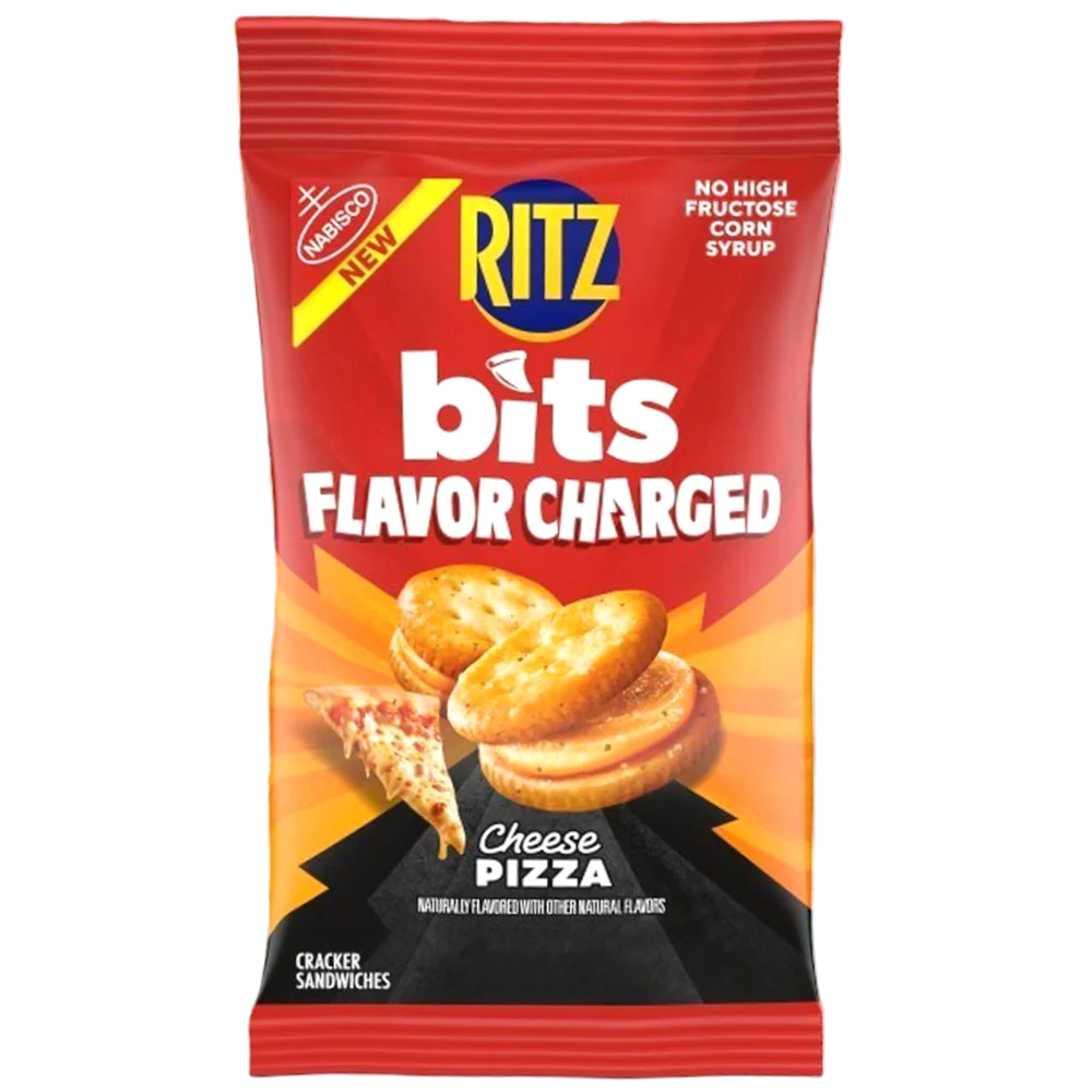 Ritz Bits Flavor Charged Cheese Pizza Big Bag - 3oz (85g)
