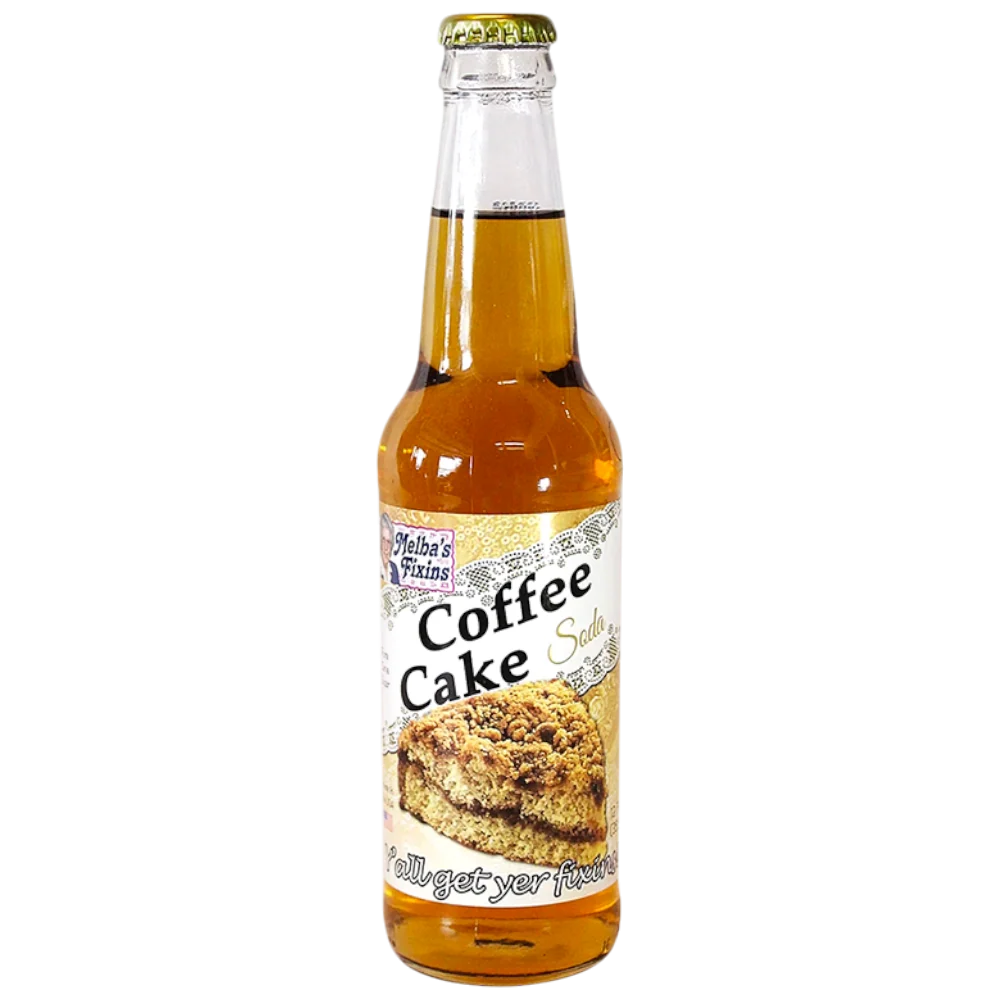 Rocket Fizz - Melba's Fixins Coffee Cake Soda - 12fl.oz (355ml)
