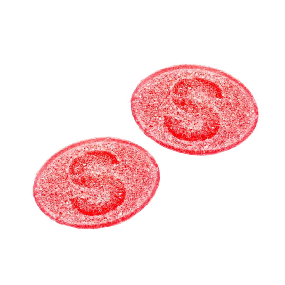 S-Märke Hallonsura (Sour Raspberry Ovals) - Image 2