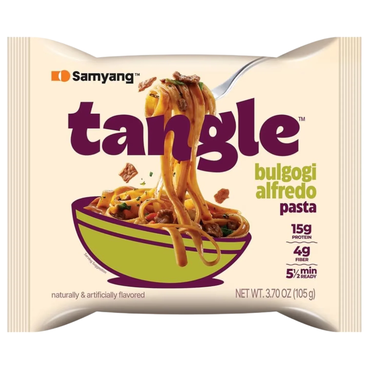 Samyang Tangle Creamy Bulgogi Alfredo Pasta - 3.7oz (105g)