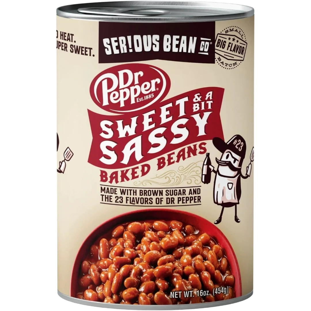 Serious Bean Co Dr Pepper Baked Beans - 16oz (454g)