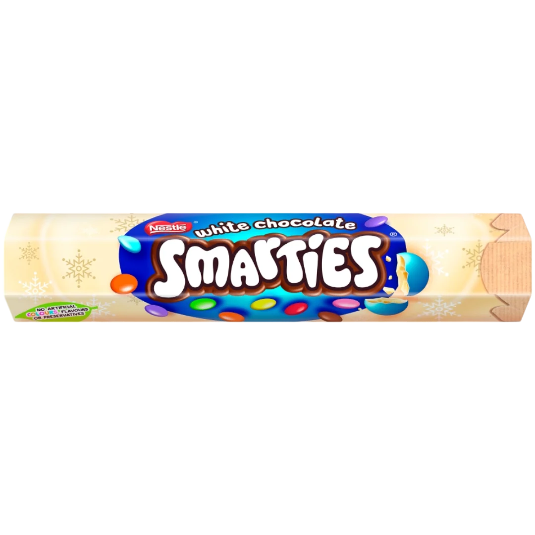 Smarties White Chocolate Giant Tube - 4.23oz (120g)
