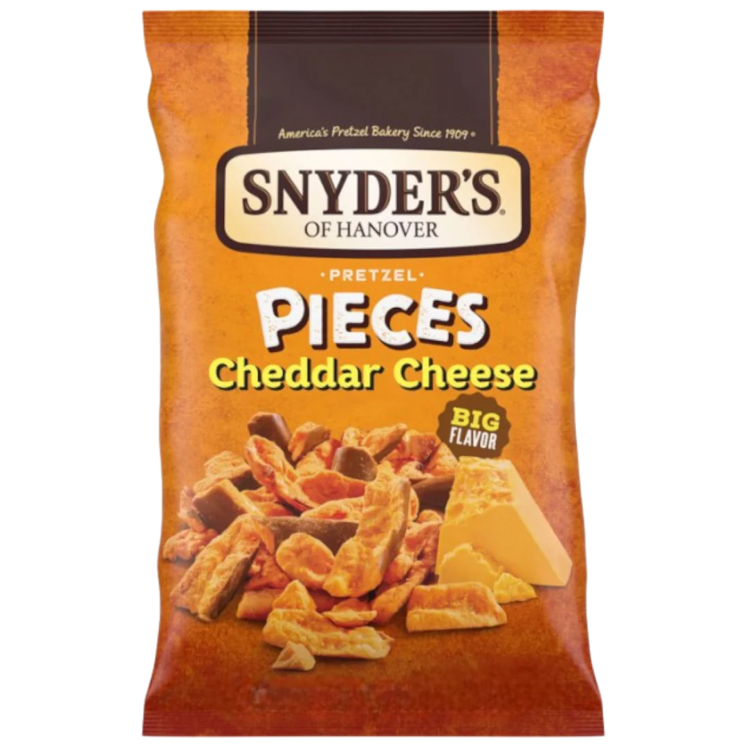 Snyder's Pretzel Pieces Cheddar Cheese Flavour - 3.9oz (110g)