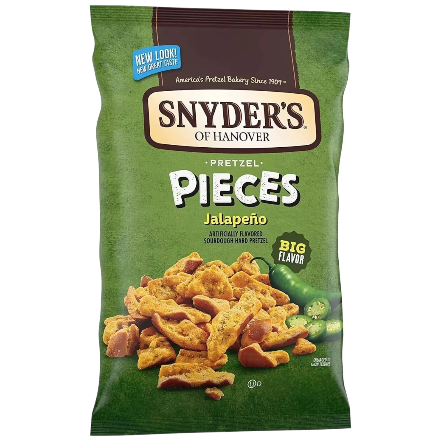 Snyder's Pretzel Pieces Jalapeño Flavour - 3.9oz (110g)