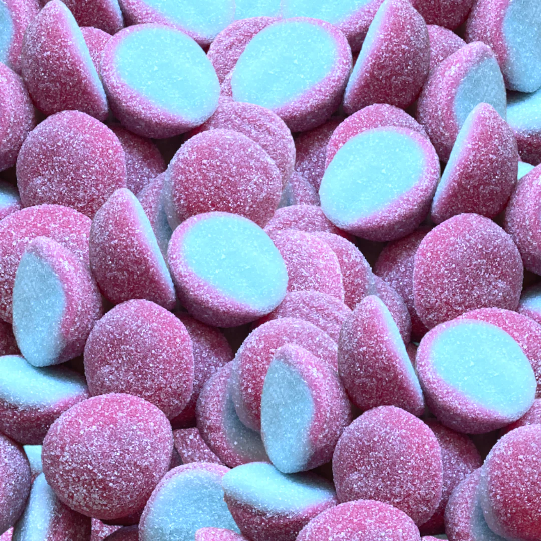 Jelly Filled Sour Blueberry Raspberry Bombs