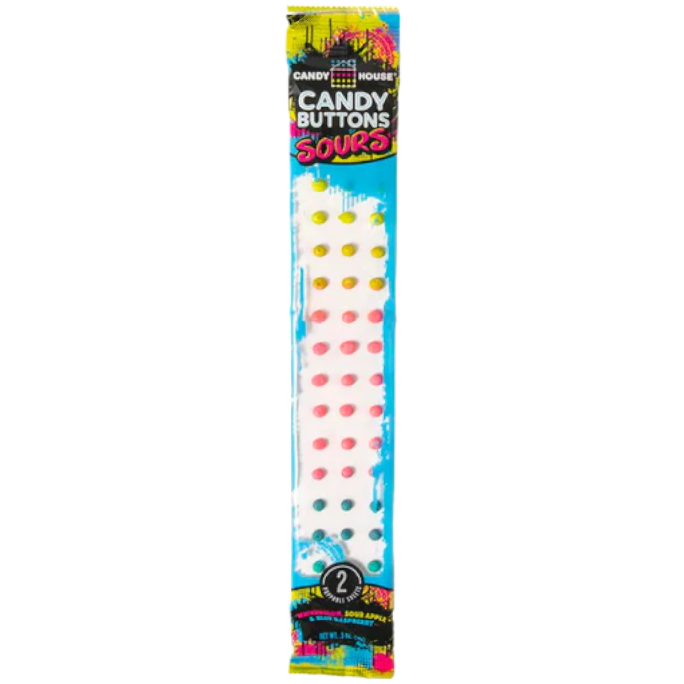 Sour Candy Buttons - 0.5oz (14g)