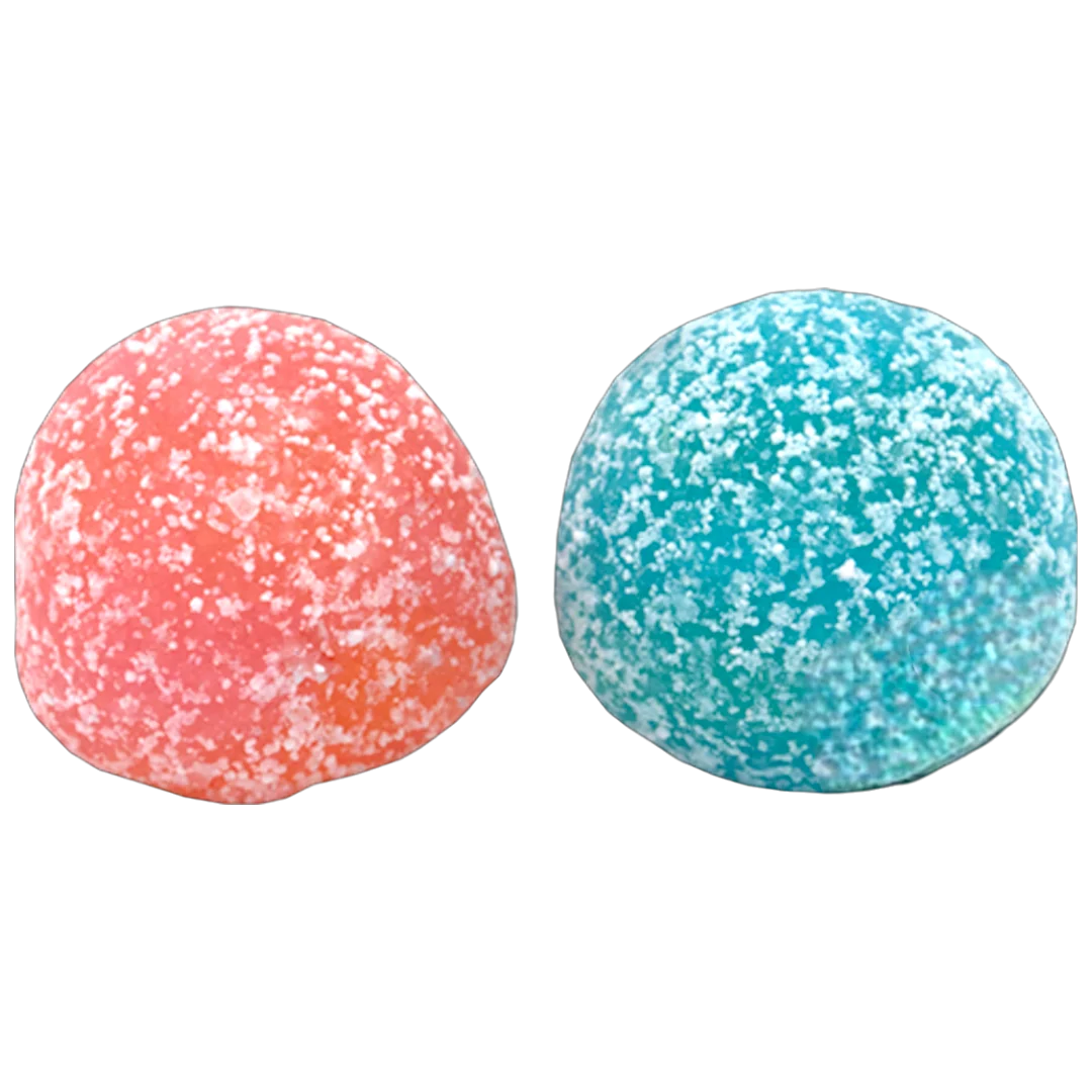 Sour Fizzy Gummy Bubblegum Balls - Image 2