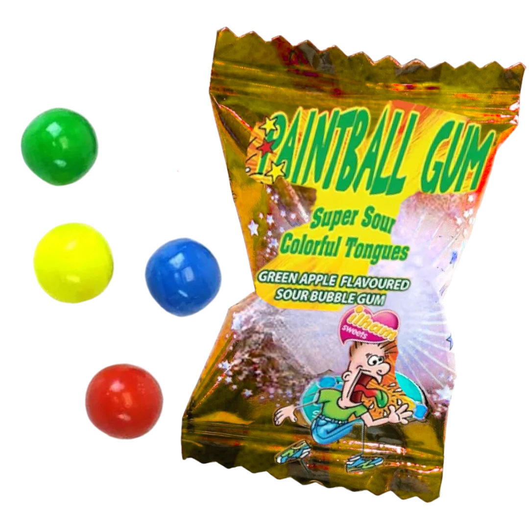 Sour Paintball Tongue Painter Bubblegum - 0.12oz (3.5g)