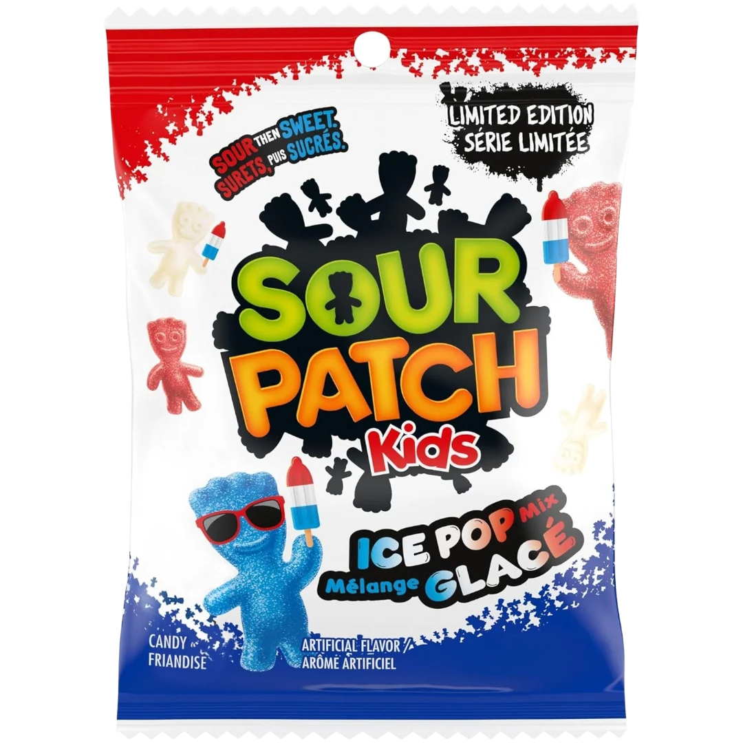 Sour Patch Kids Ice Pop Share Bag (Limited Edition) - 5.3oz (150g)