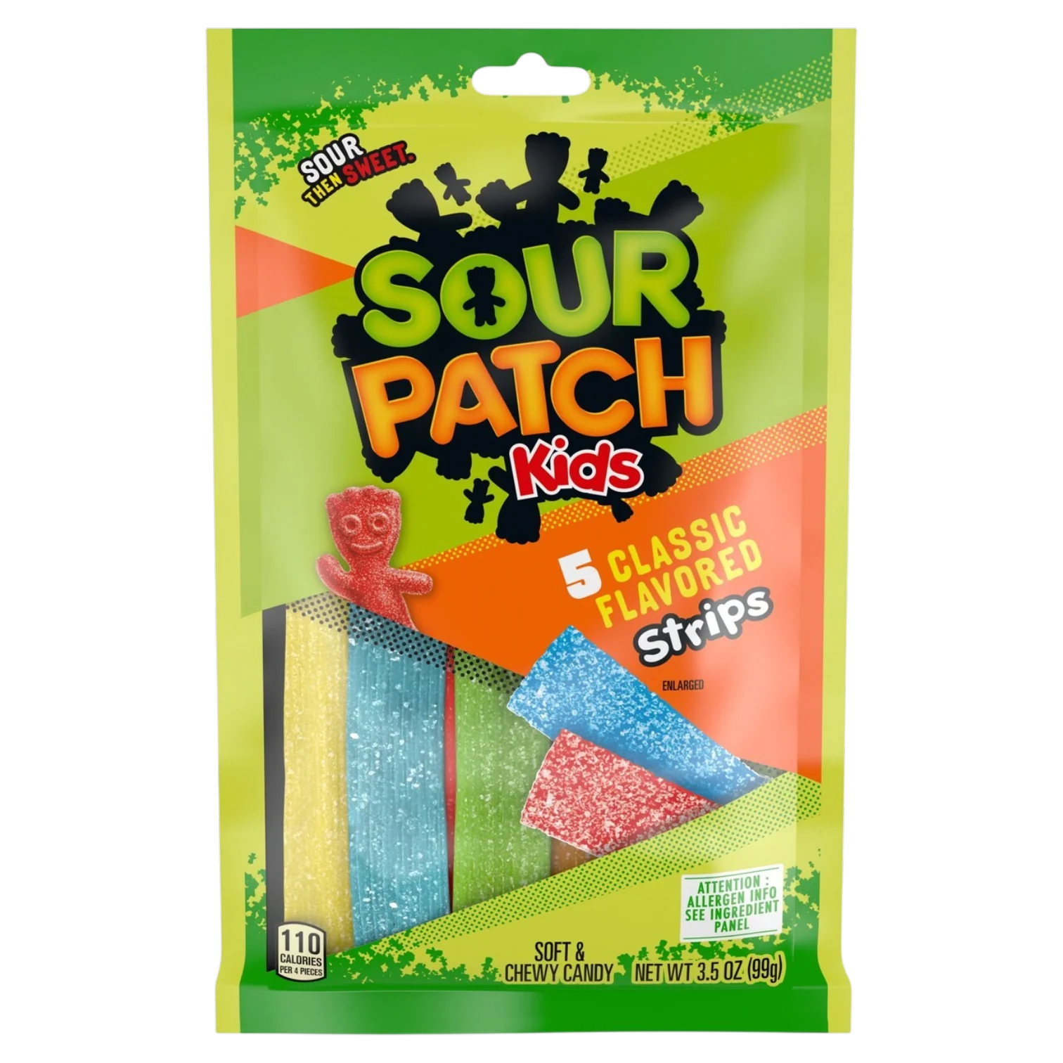 Sour Patch Kids Strips - 3.49oz (99g)