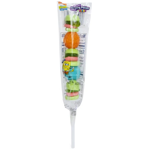 Spongebob Gummy Krabby Patties Colors Kabob (SINGLE) - 1.5oz (42g) - Image 4