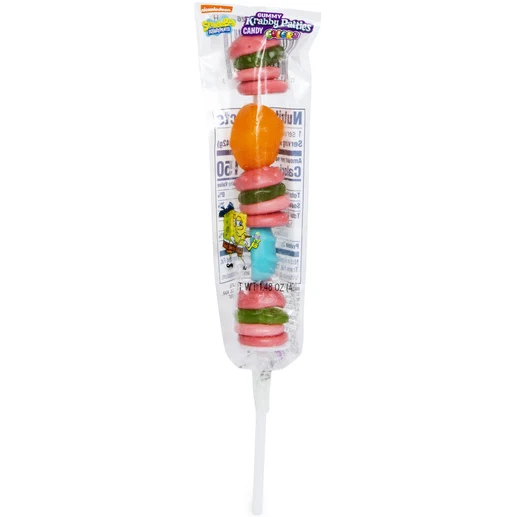 Spongebob Gummy Krabby Patties Colors Kabob (SINGLE) - 1.5oz (42g) - Image 5
