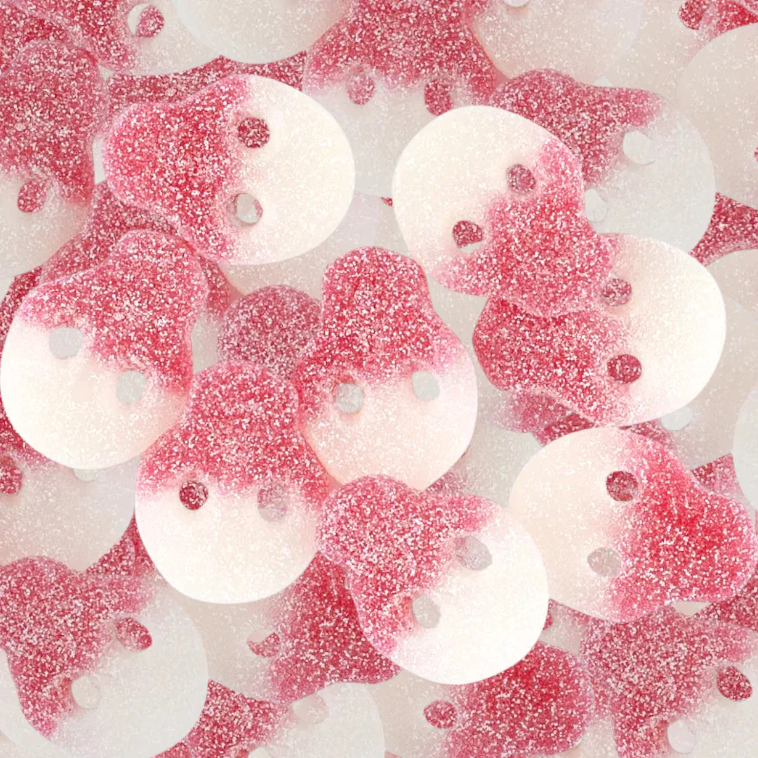 Strawberry Lemonade Sour Swedish Skulls