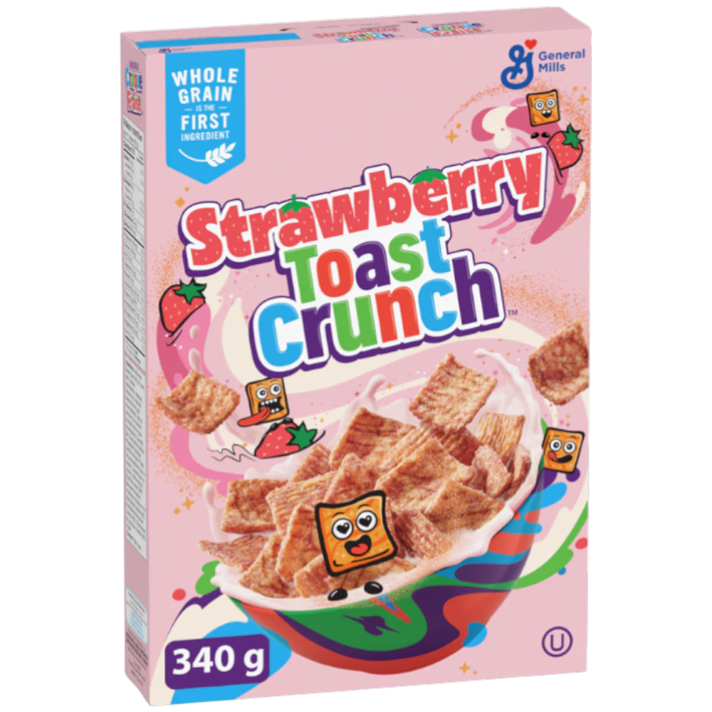 Strawberry Toast Crunch Cereal - 12oz (340g)