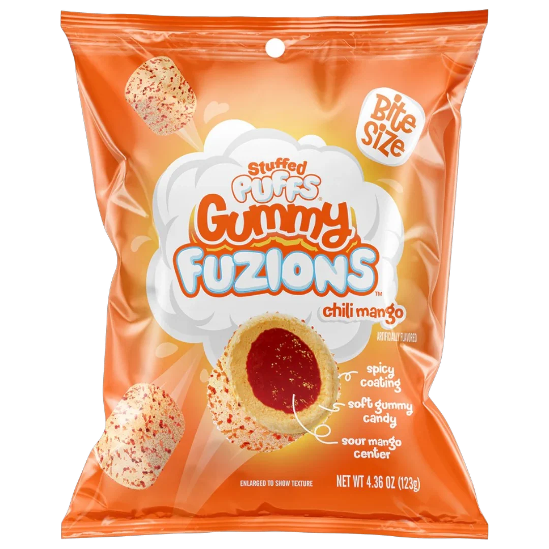 Stuffed Puffs Chili Mango Filled Marshmallow Bites - 4.36oz (123g)