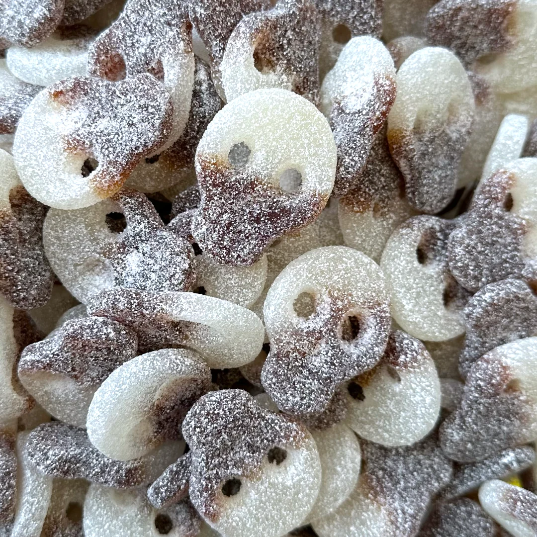 Sour Cola Swedish Skulls