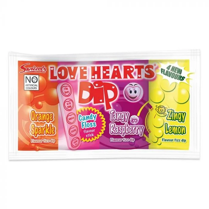 Swizzels Love Hearts Dip (SINGLE) - 0.81oz (23g)