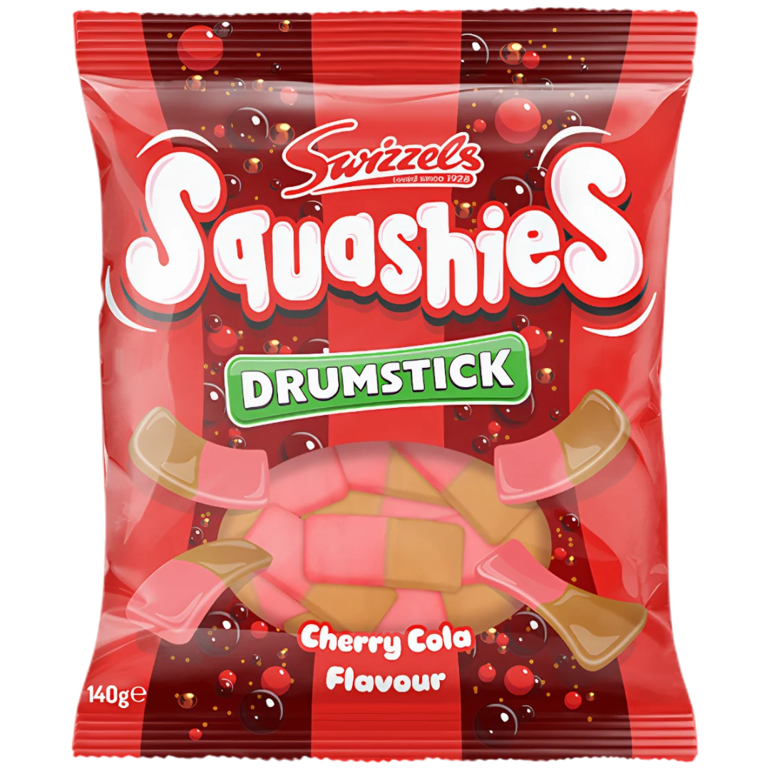 Swizzels Squashies Cherry Cola Bag - 4.93oz (140g)