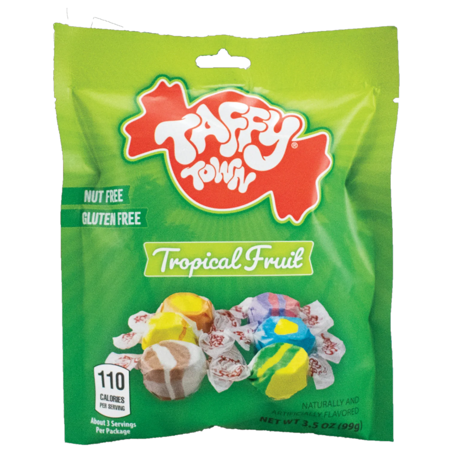 Taffy Town Tropical Fruits Salt Water Taffy - 3.5oz (99g)