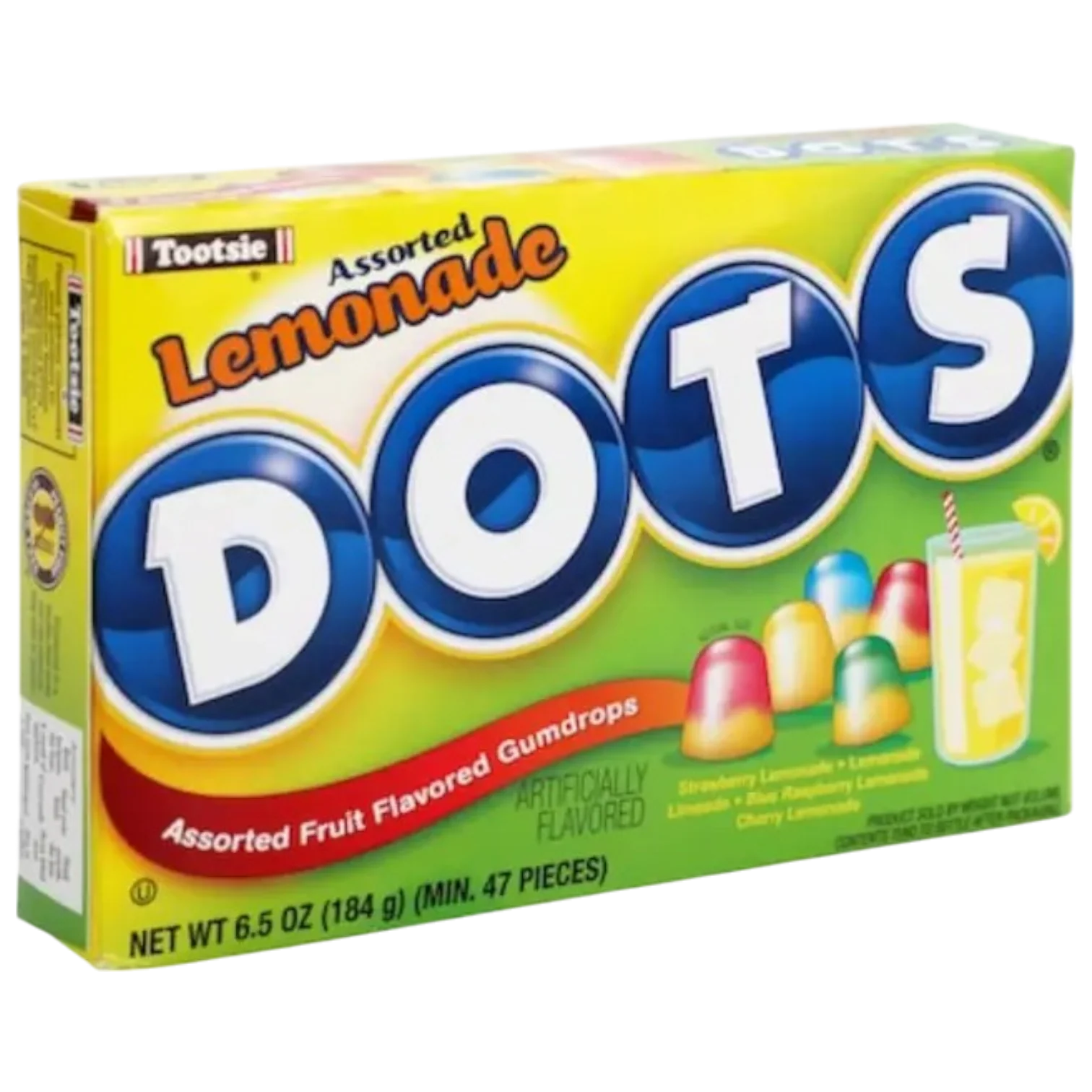 Tootsie Dots Assorted Lemonade Theatre Box - 6.5oz (184g)