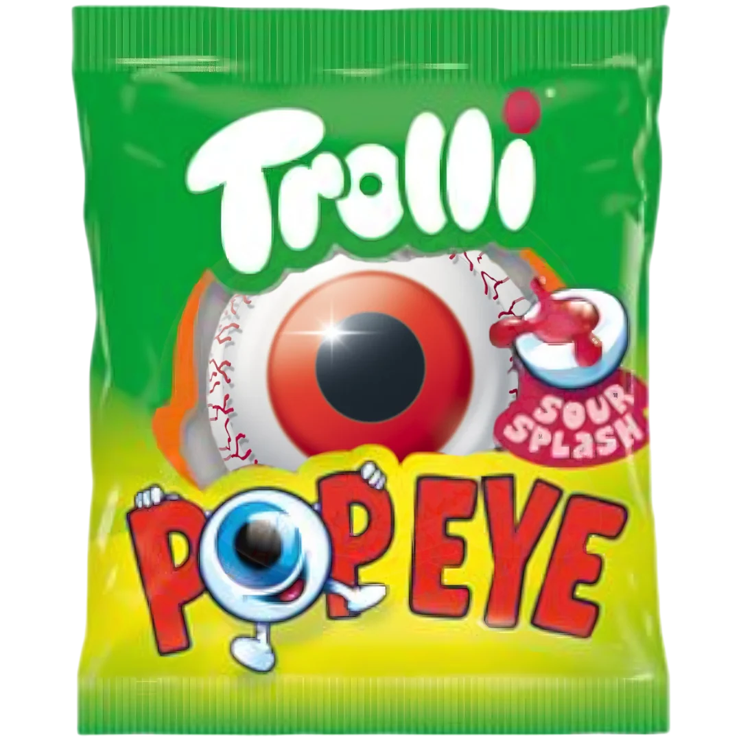 Trolli Pop Eye Single (Sour Liquid Filled Gummi Eye) - 0.63oz (18g)
